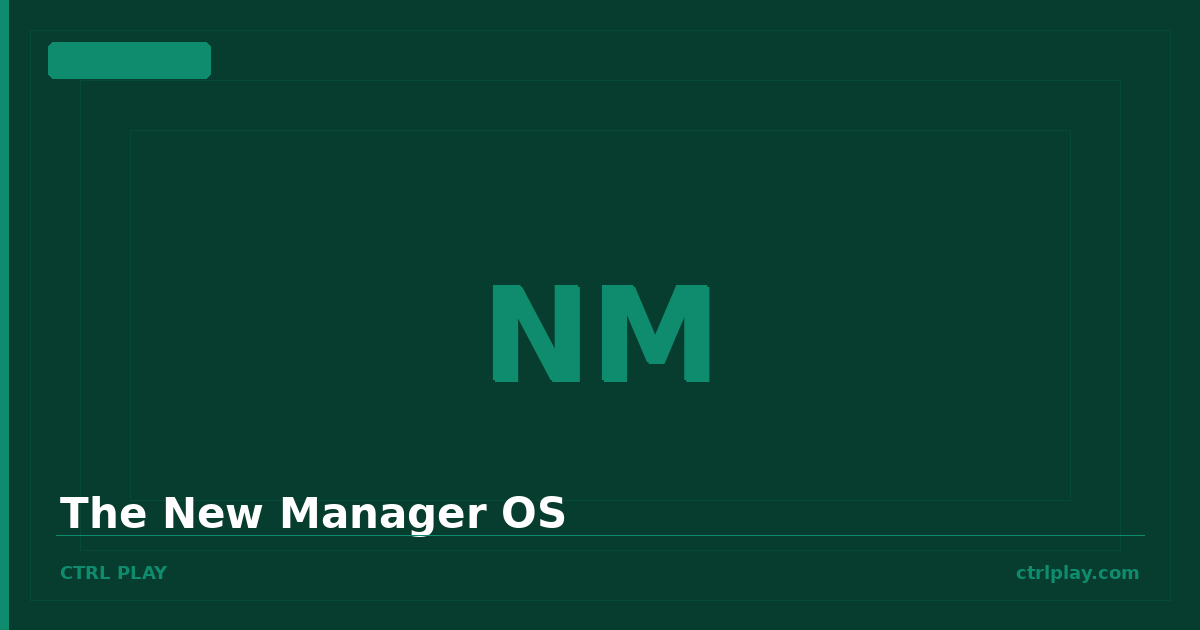 The New Manager