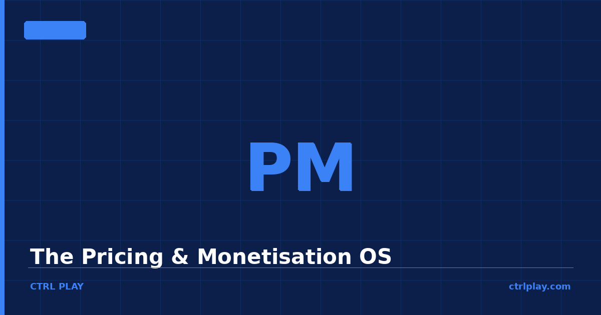 The Pricing & Monetisation