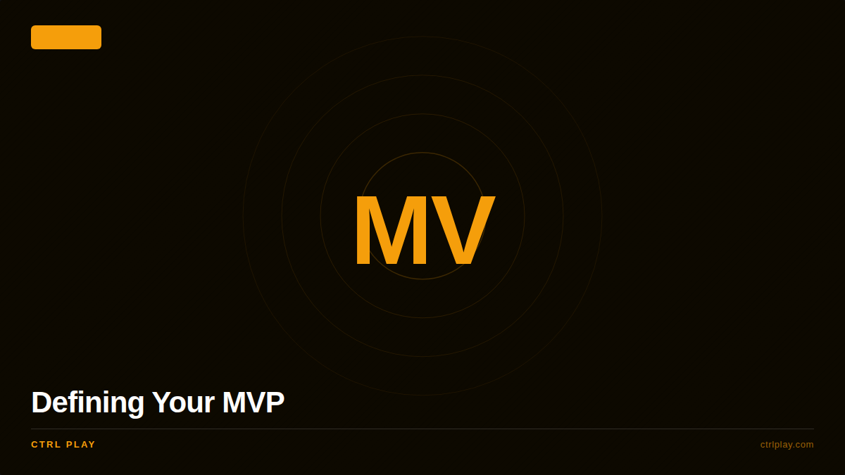 Defining your MVP