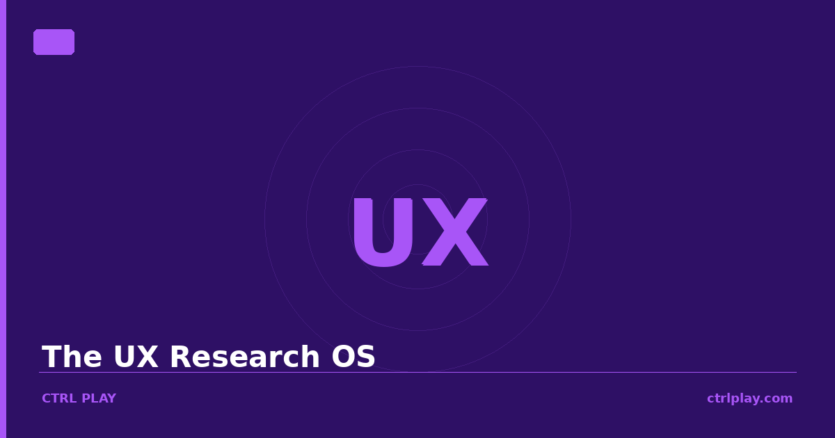 The UX Research